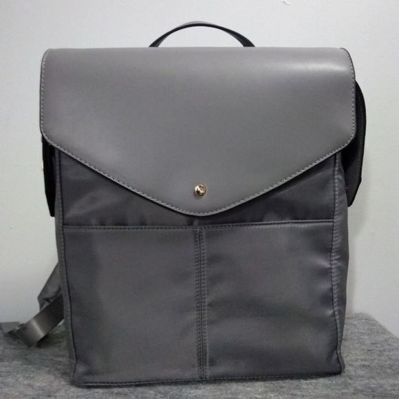 A New Day Men Backpack  Nylon Gray Backpack - Picture 1 of 8